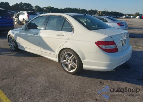 2010 Mercedes-Benz C 300 Sport 4Matic from USA, damaged, VIN WDDGF8BB3AR129413